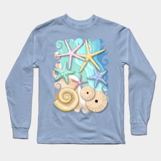 Sea Life Relax on Shore Long Sleeve T-Shirt